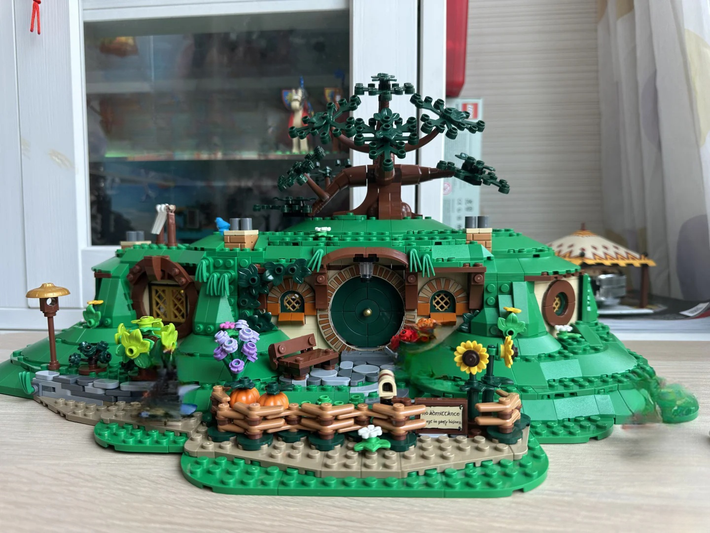 Home Bargains - New MOC Gnome Green Hollow Tree