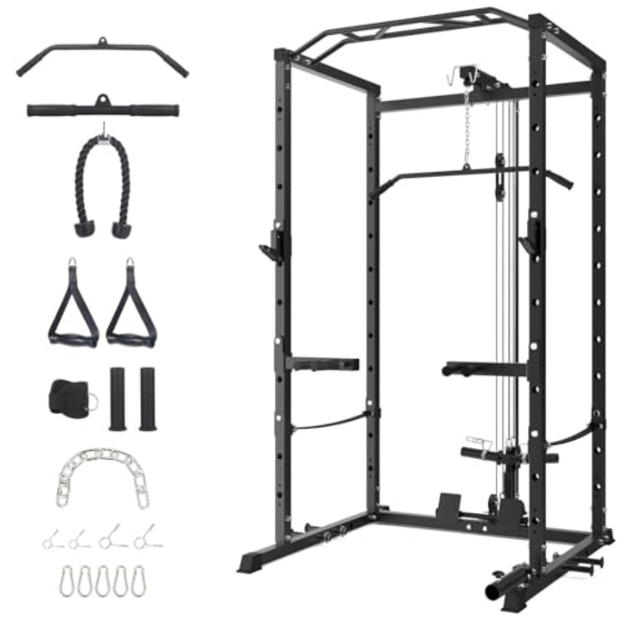 Home Bar And Gym - Home Gym Power Cage Heavy-Duty Squat