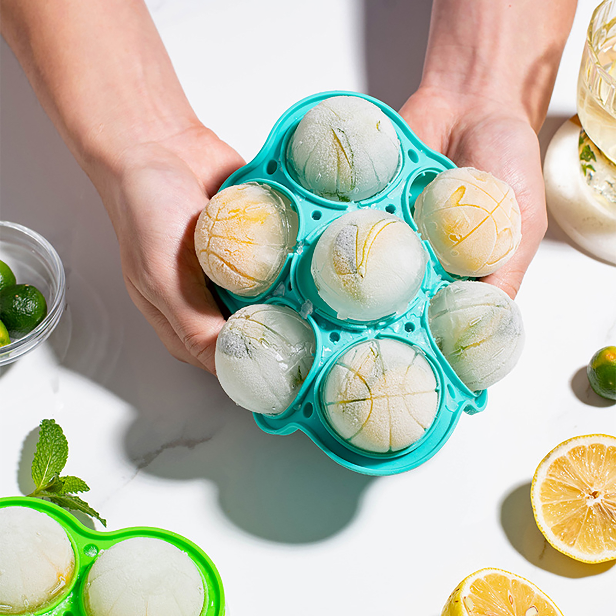 1pc Spherical Silicone Ice Gri - Ice Mold Sphere 리뷰 및 가격