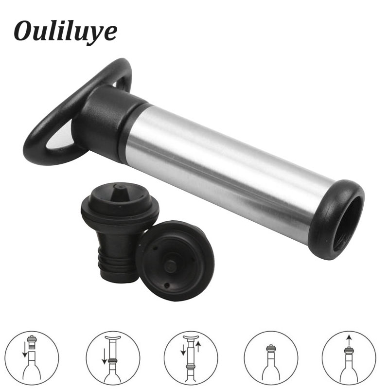 Vacuum Wine Pump Bottle Corks  - Wine Preservation Pump 리뷰 및 가격