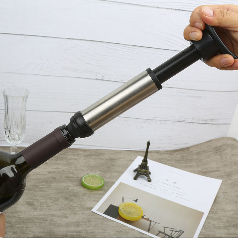Vacuum Wine Pump Bottle Corks  - Wine Preservation Pump 리뷰 및 가격