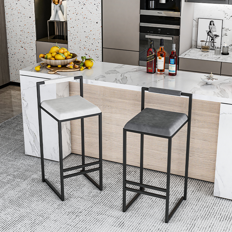 Nordic Velvet Black Bar Chairs - Home Bar Seating 리뷰 및 가격
