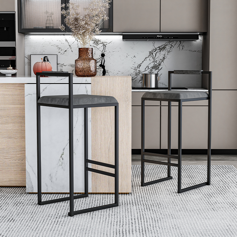 Nordic Velvet Black Bar Chairs - Home Bar Seating 리뷰 및 가격