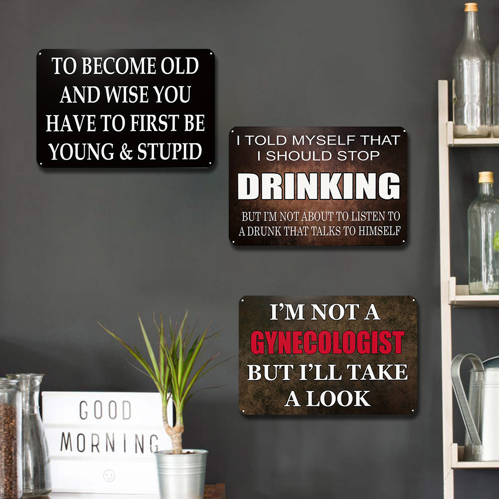 Stylish Iron Drawing Metal Sig - Home Bar And Coffee 리뷰 및 가격