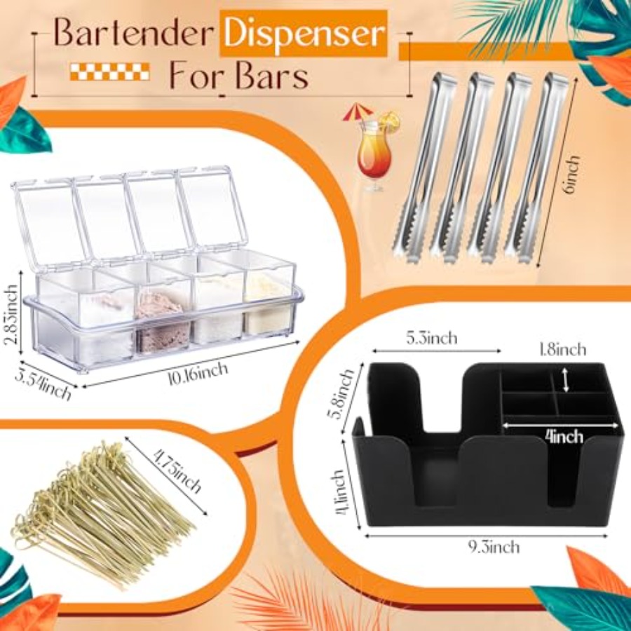 15 Pcs Bar Caddy Accessories 3 - Speed Pourer Cap 리뷰 및 가격