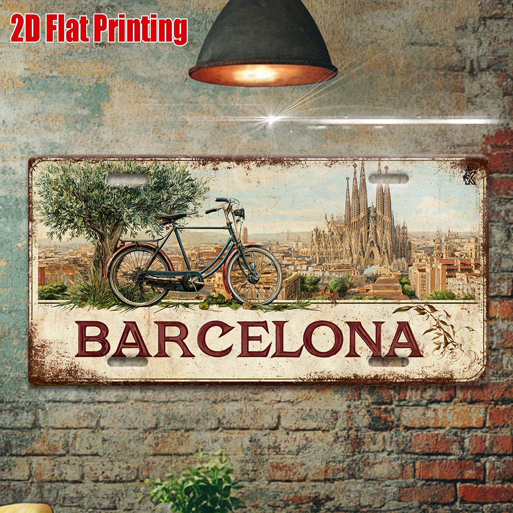 2D Flat, 1 Piece Vintage Metal - Home Barcelona 리뷰 및 가격