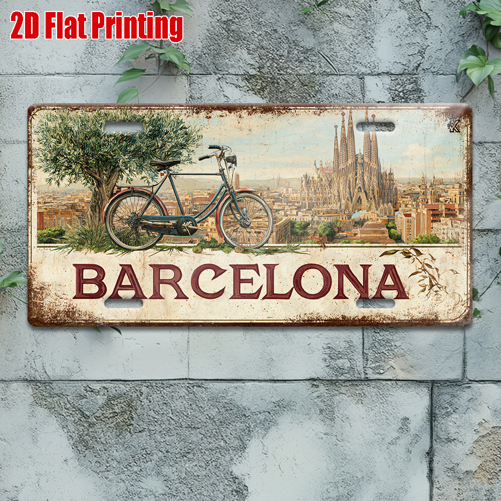 2D Flat, 1 Piece Vintage Metal - Home Barcelona 리뷰 및 가격