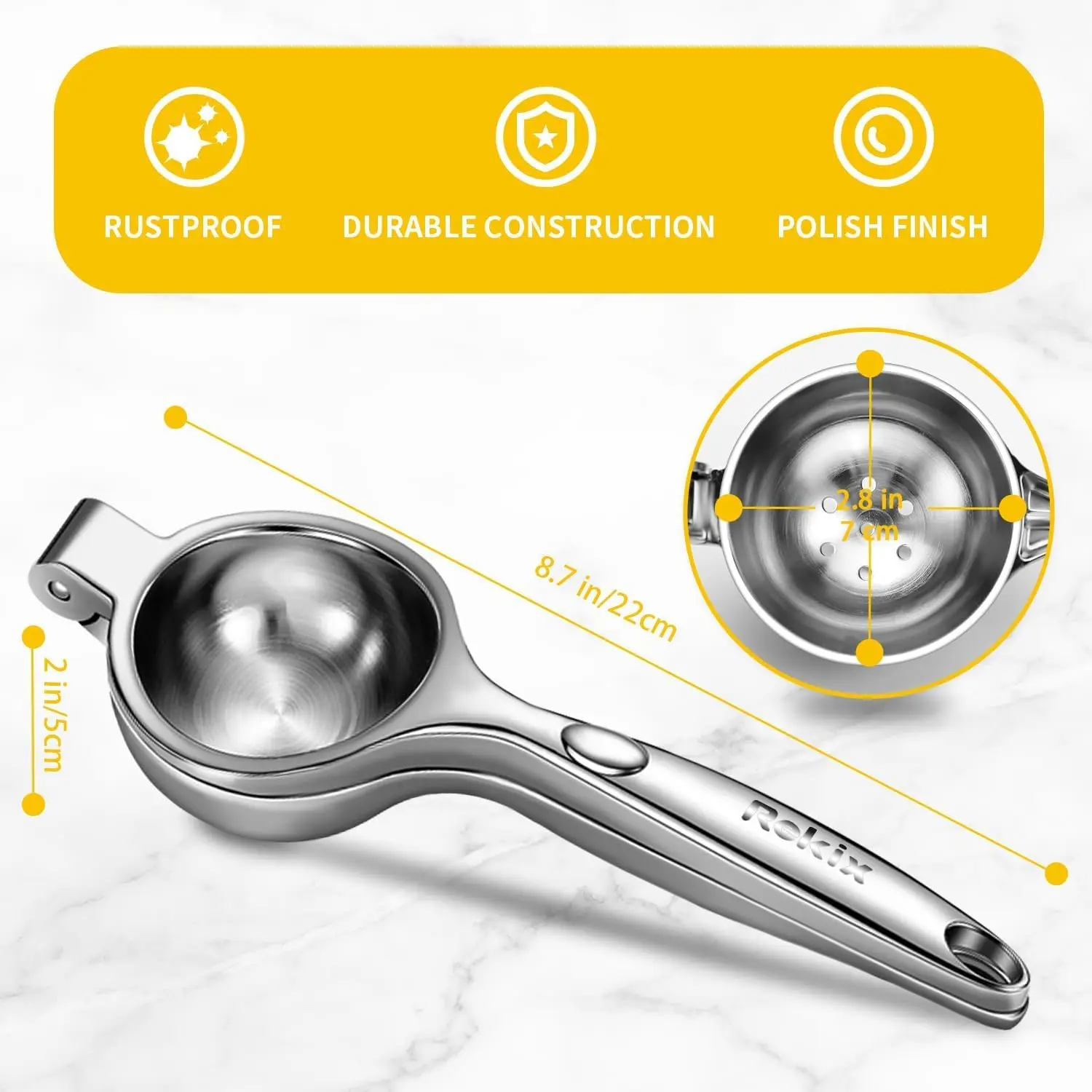 Handheld Citrus Juicer, Heavy  - Citrus Juicer Bar 리뷰 및 가격