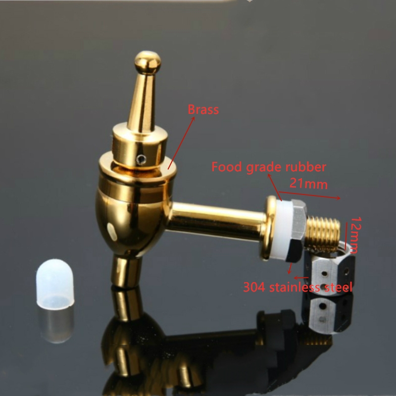 Copper Wine Barrel Spigot Beve - Home Bar And Fridge 리뷰 및 가격