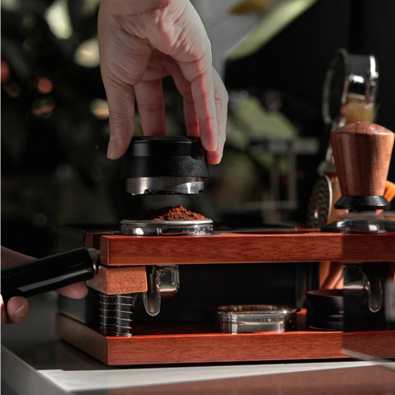 Wood Tamping Station Multi-Fun - Home Barista 리뷰 및 가격
