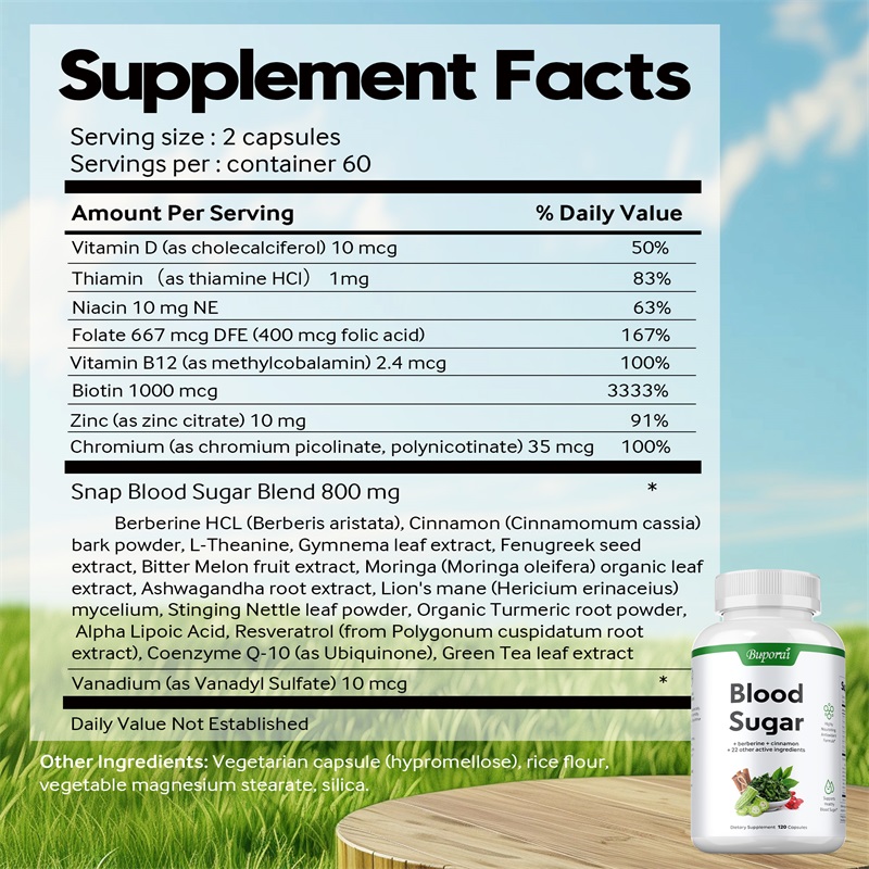 Blood Sugar Capsules - Support - Bitters Bottle Set 리뷰 및 가격