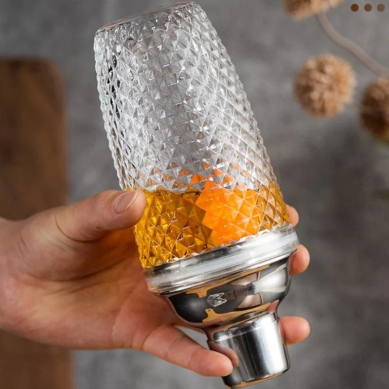Luxury Glass Cocktail Shaker M - Bitters Bottle Set 리뷰 및 가격
