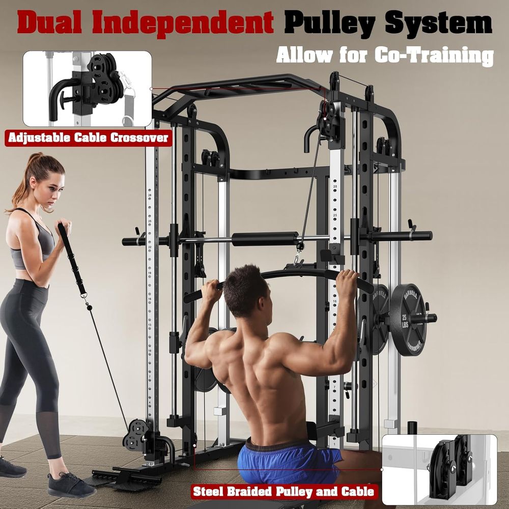 Versatile Power Cage with Adju - Home Bar And Gym 리뷰 및 가격