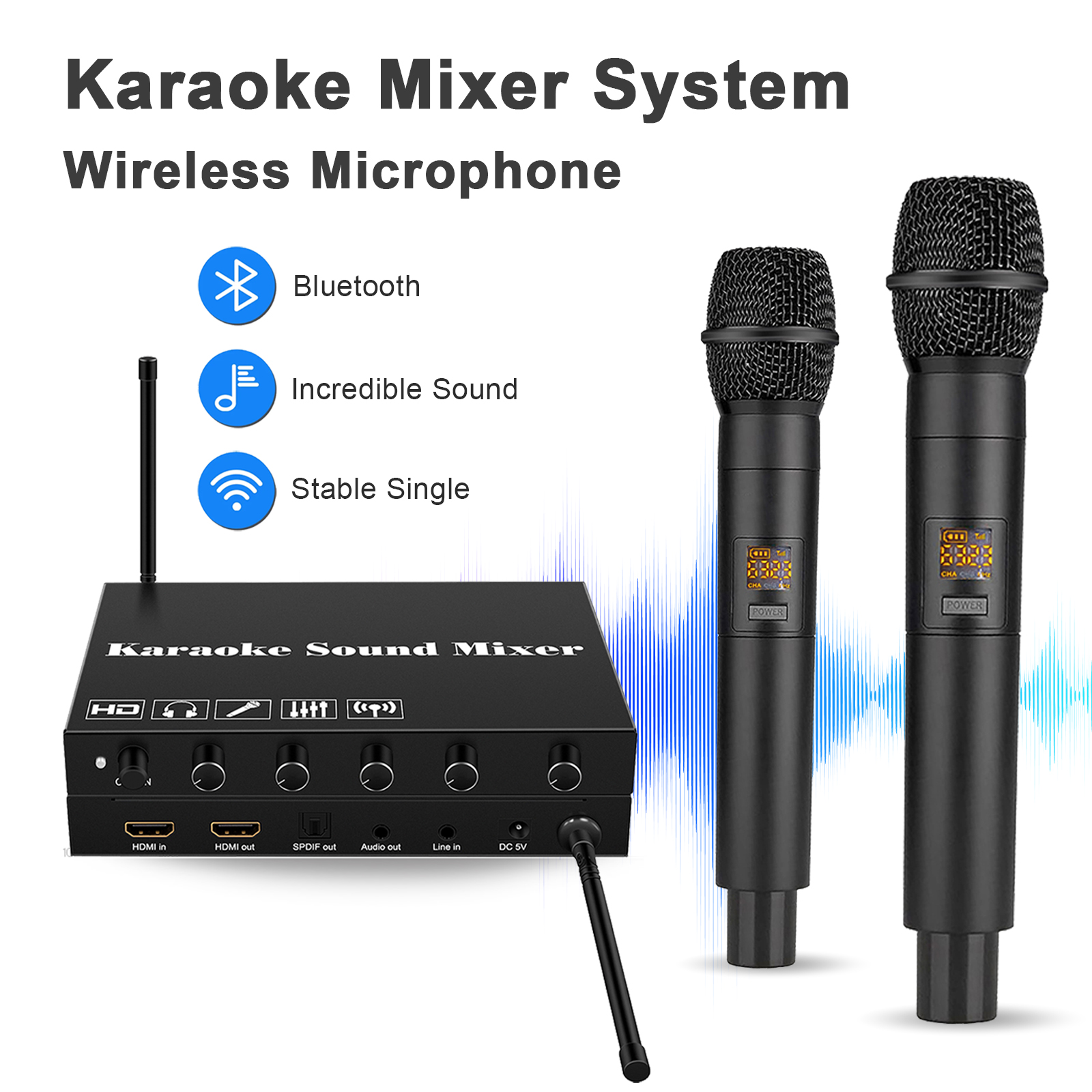 HDMI Karaoke Player Mixer Home - Home Bar And Theater 리뷰 및 가격