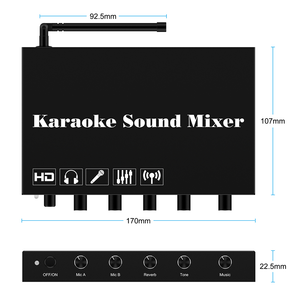 HDMI Karaoke Player Mixer Home - Home Bar And Theater 리뷰 및 가격