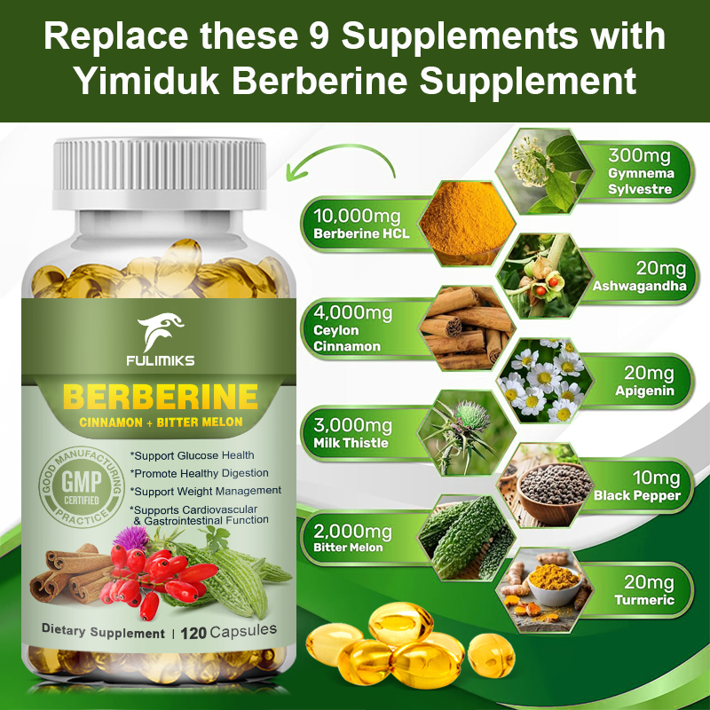 Berberine Capsules + Ceylon Ci - Bitters Bottle Set 리뷰 및 가격