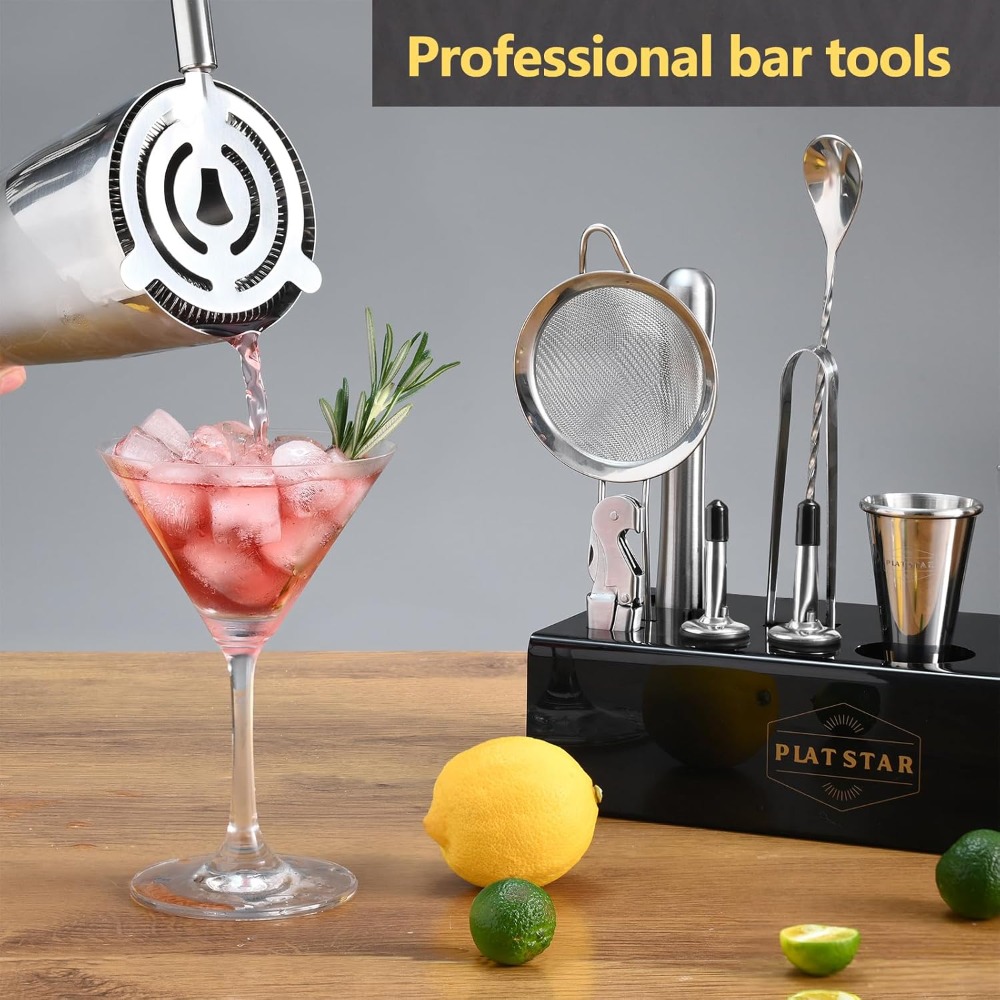Complete Bartender Kit with St - Cocktail Recipe Book 리뷰 및 가격