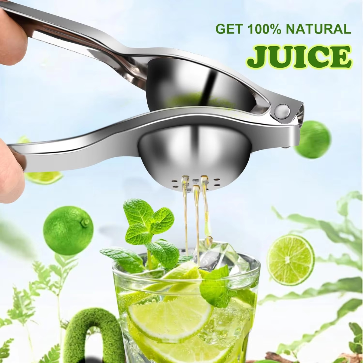 1/2/3pcs Stainless Steel Lemon - Citrus Juicer Bar 리뷰 및 가격