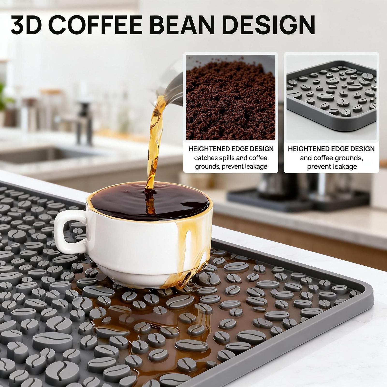 Silicone Coffee Bar Mat 16x8 I - Bar Mat Rubber 리뷰 및 가격