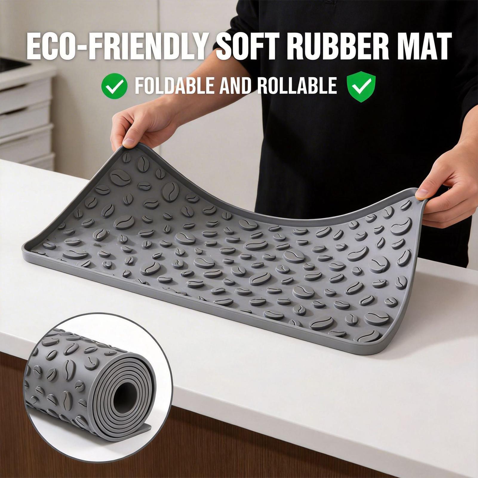 Silicone Coffee Bar Mat 16x8 I - Bar Mat Rubber 리뷰 및 가격