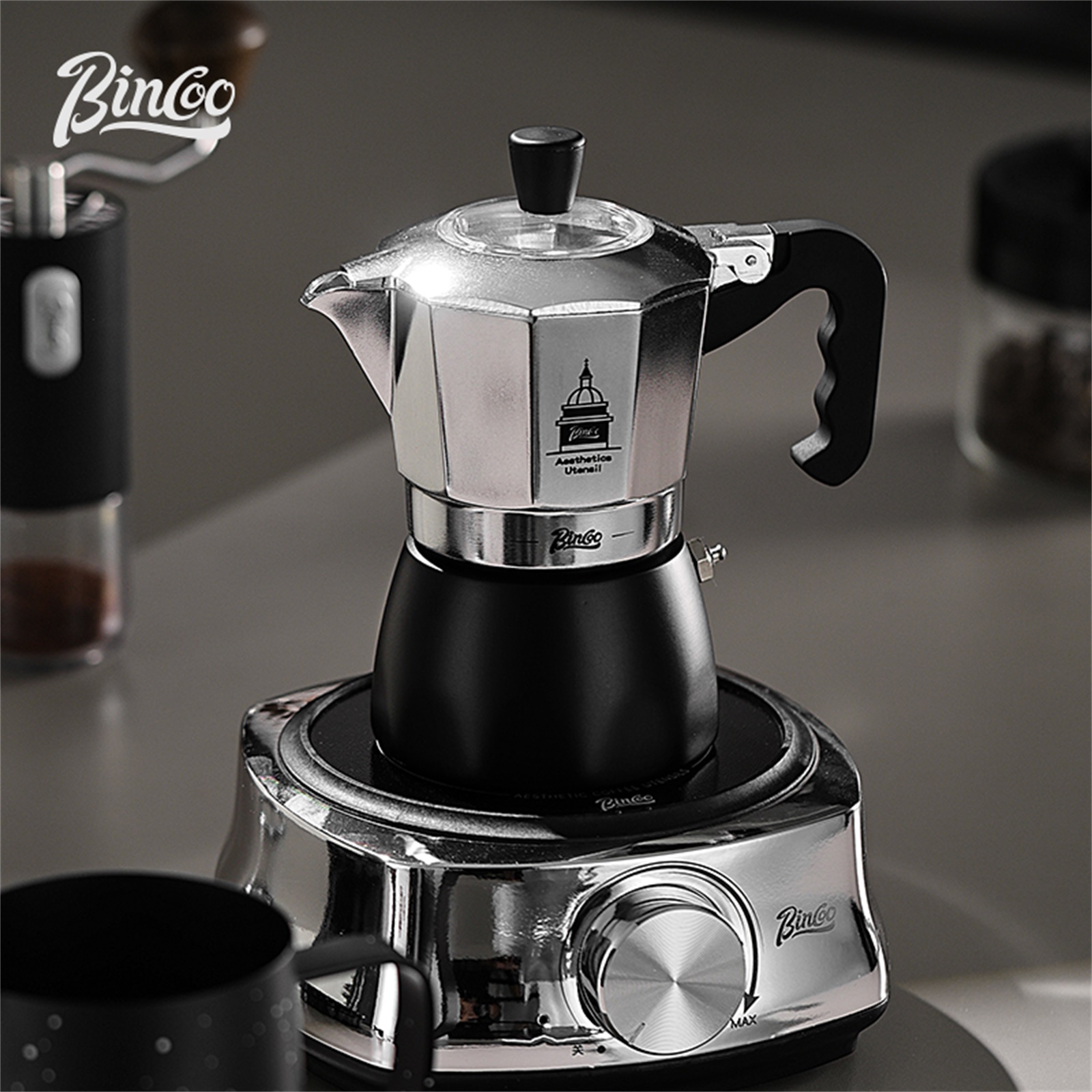 BINCOO Double Valve Moka Pot，E - Home Barista 리뷰 및 가격