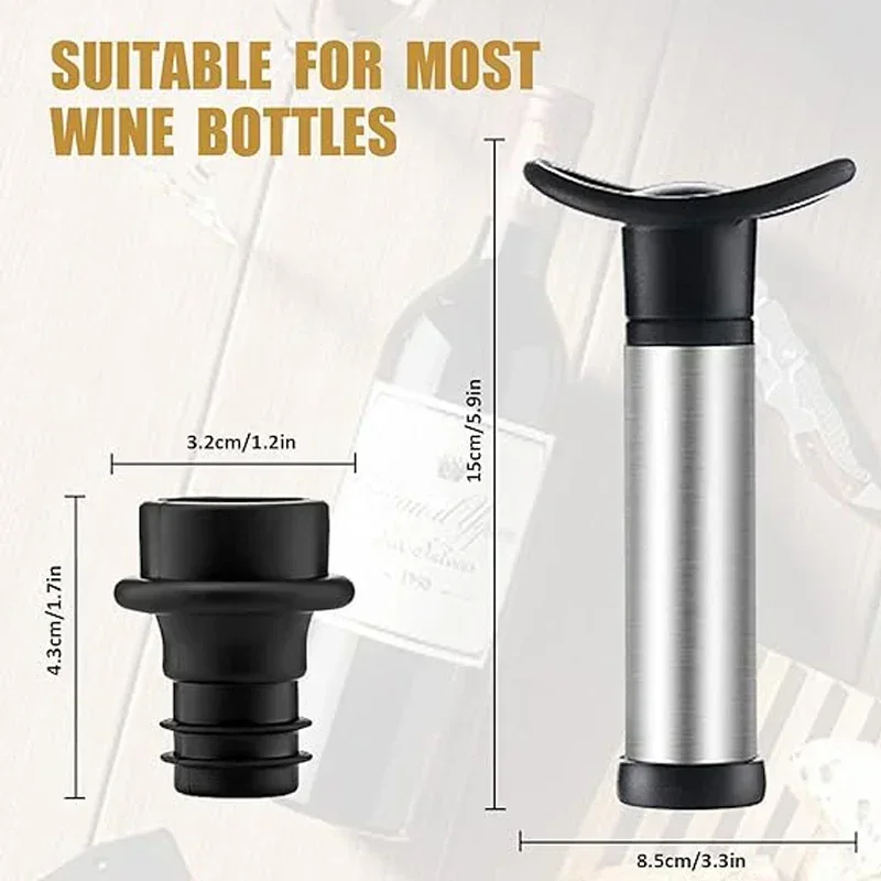 Vacuum Wine Pump Kit with Wine - Wine Preservation Pump 리뷰 및 가격