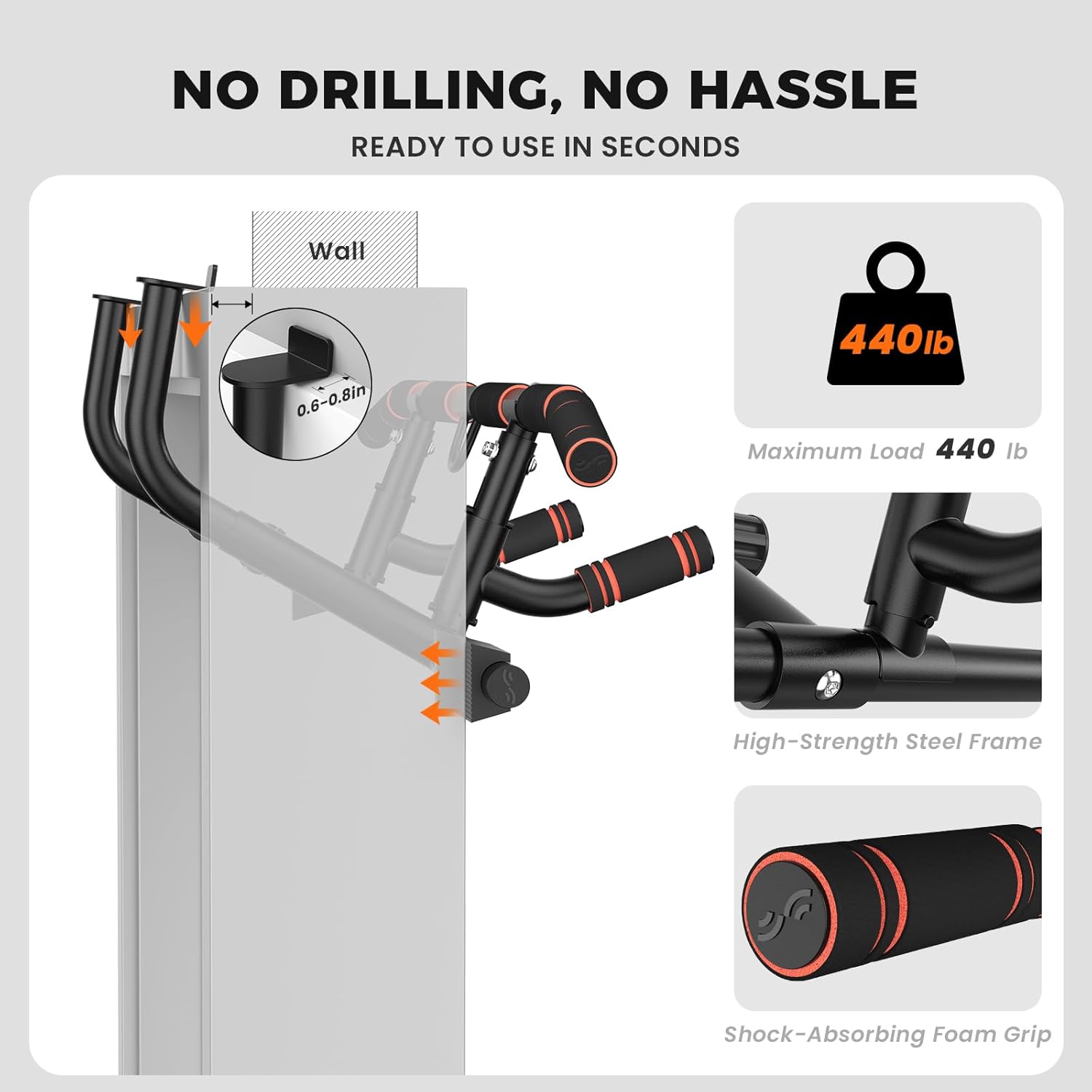 Door Pull Up Bar for Doorway w - Home Bar And Gym 리뷰 및 가격