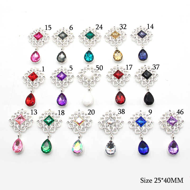 Shiny 25 * 46MM 10Pcs Crystal  - Cocktail Recipe Book 리뷰 및 가격