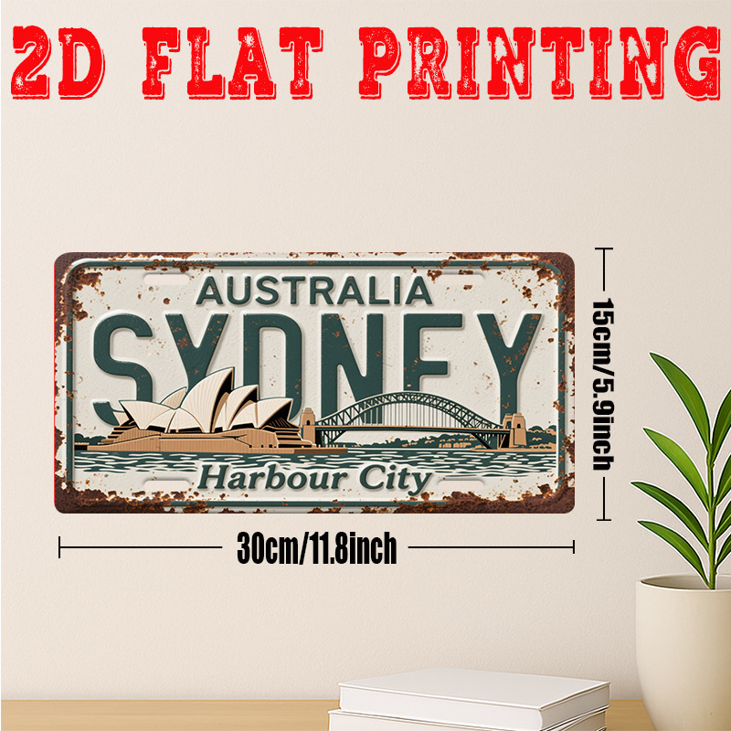 Tin Sign - Australia Sydney Ha - Home Bar Sydney 리뷰 및 가격