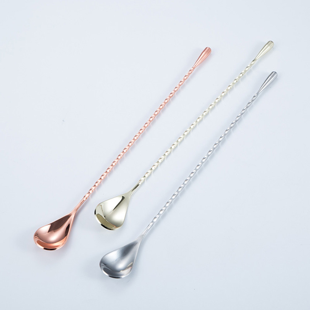 High Polish Stainless Steel Ba - Bar Spoon Twisted 리뷰 및 가격