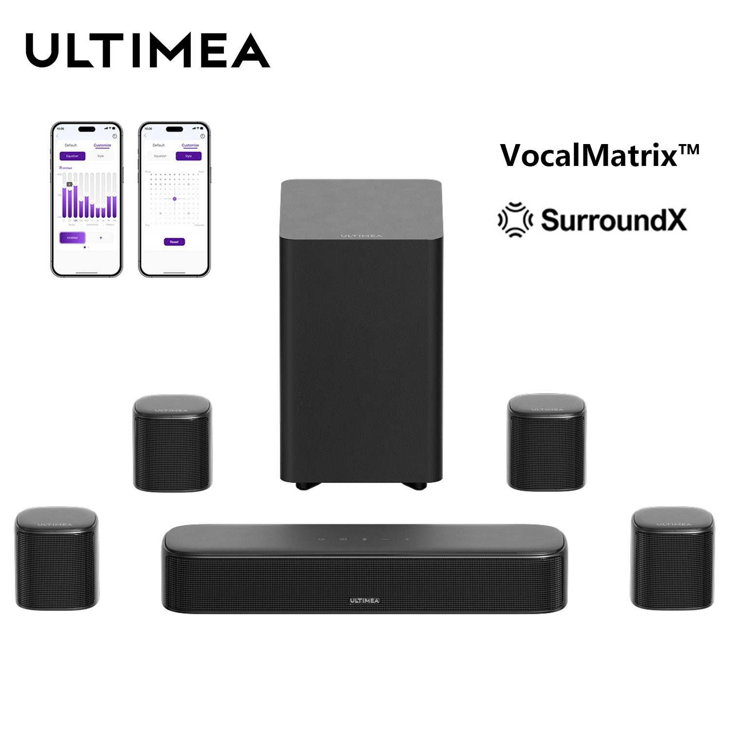 ULTIMEA 7.1ch Sound Bar with S - Home Bar And Theater 리뷰 및 가격