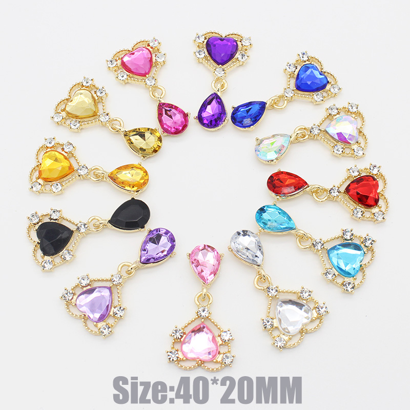10Pc 20*40mm NEW Heart Crystal - Cocktail Recipe Book 리뷰 및 가격