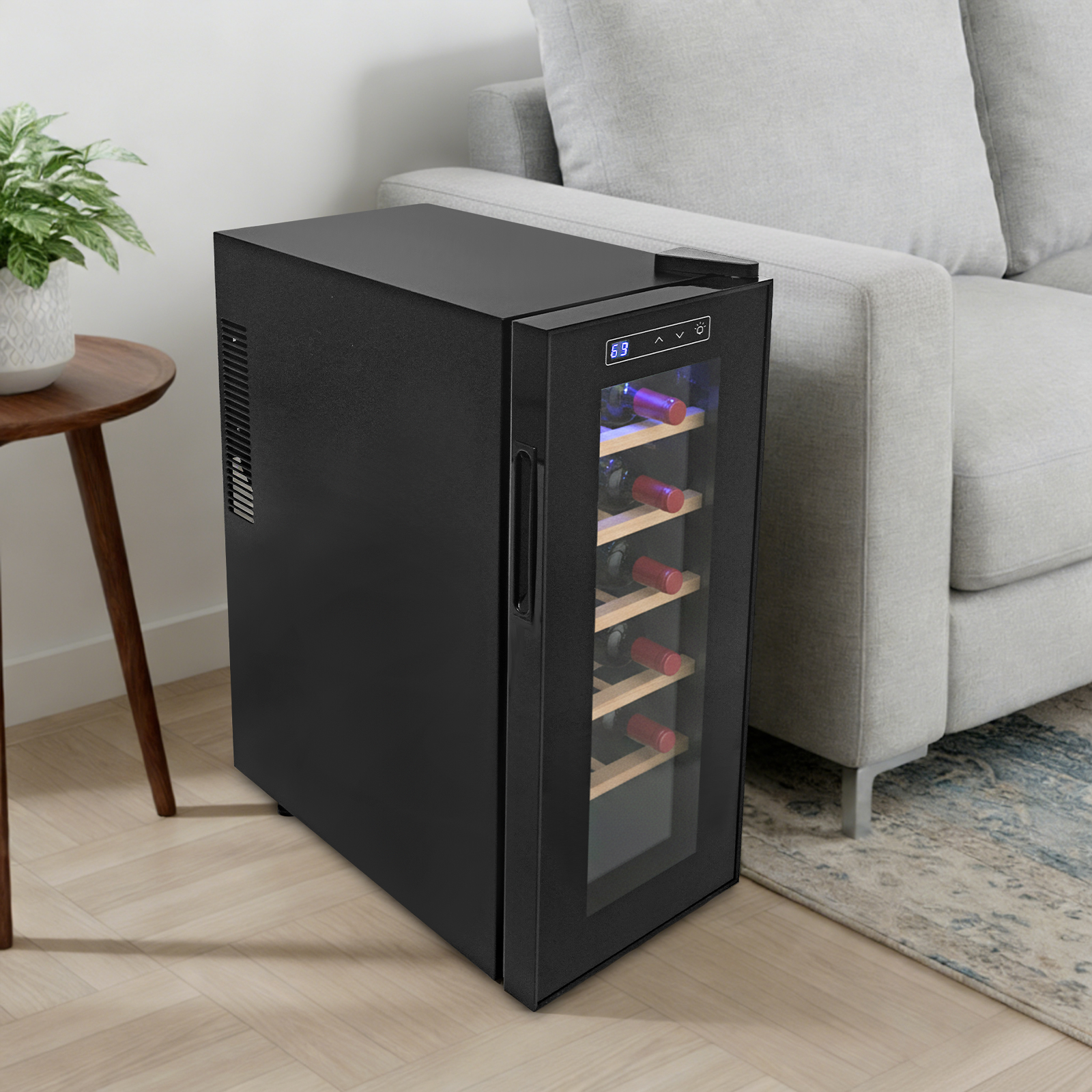 12 Bottle Wine Fridge, Freesta - Home Bar And Fridge 리뷰 및 가격