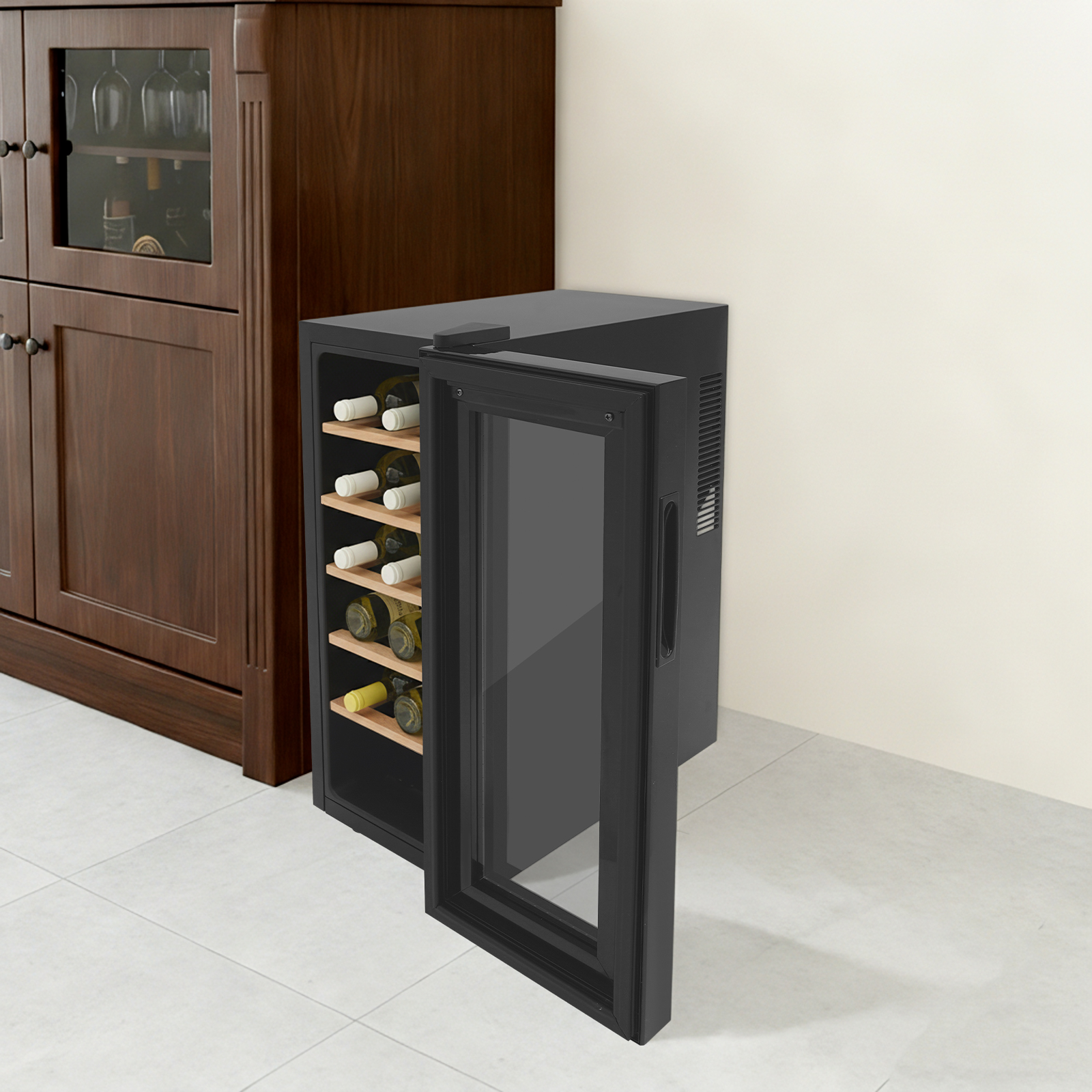 12 Bottle Wine Fridge, Freesta - Home Bar And Fridge 리뷰 및 가격