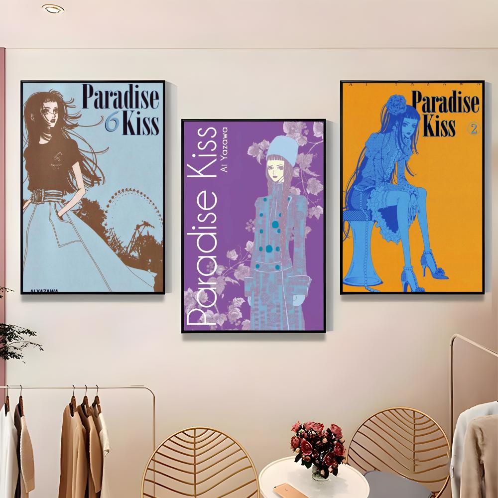 Fashion Paradise Kiss Poster P - Home Bar And Theater 리뷰 및 가격