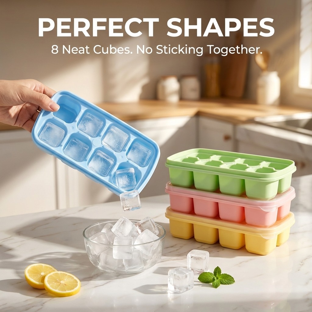 8 Grids Mini Plastic Ice Cube  - Citrus Juicer Bar 리뷰 및 가격