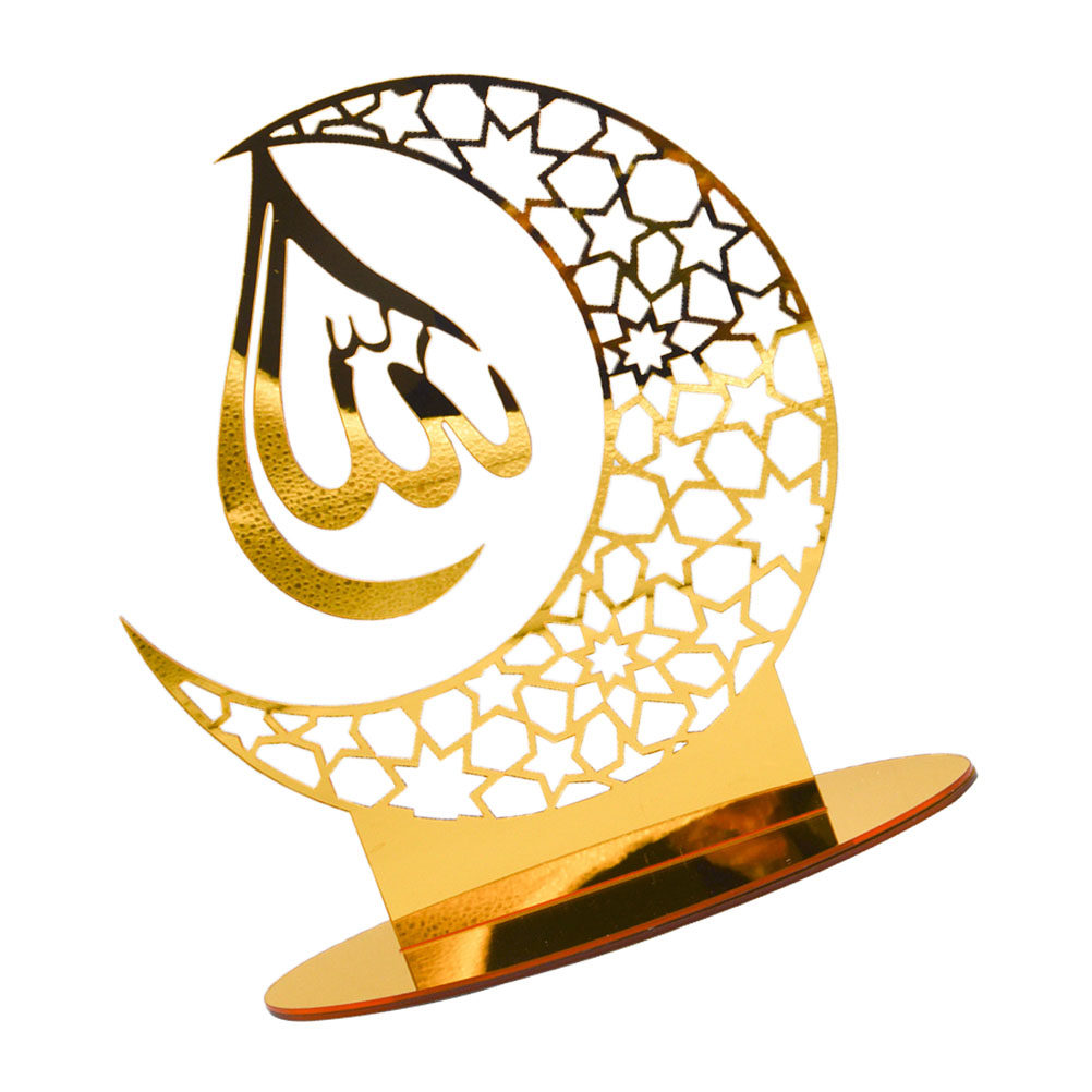 Acrylic Moon Ramadan Ornament  - Home Bar And Restaurant 리뷰 및 가격