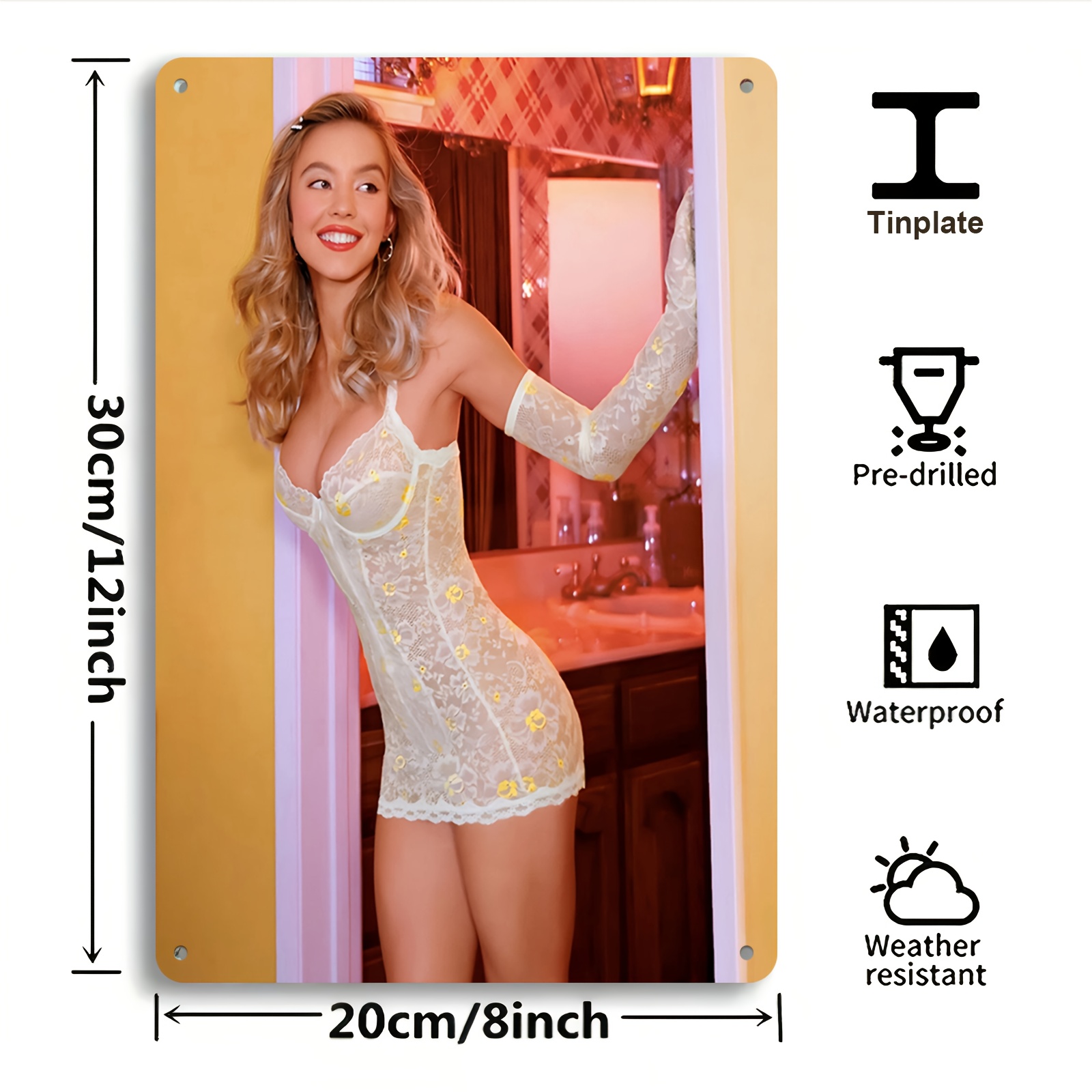 Sydney Sweeney Euphoria Metal  - Home Bar Sydney 리뷰 및 가격