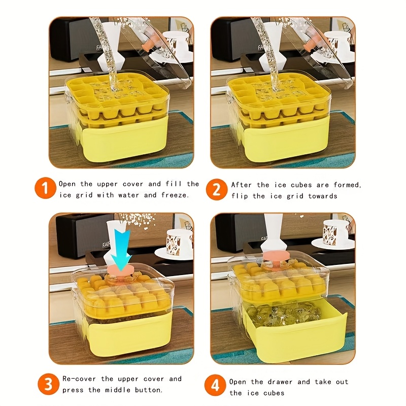 48 Cells Ice Cube Tray Easy Co - Home Bar And Fridge 리뷰 및 가격