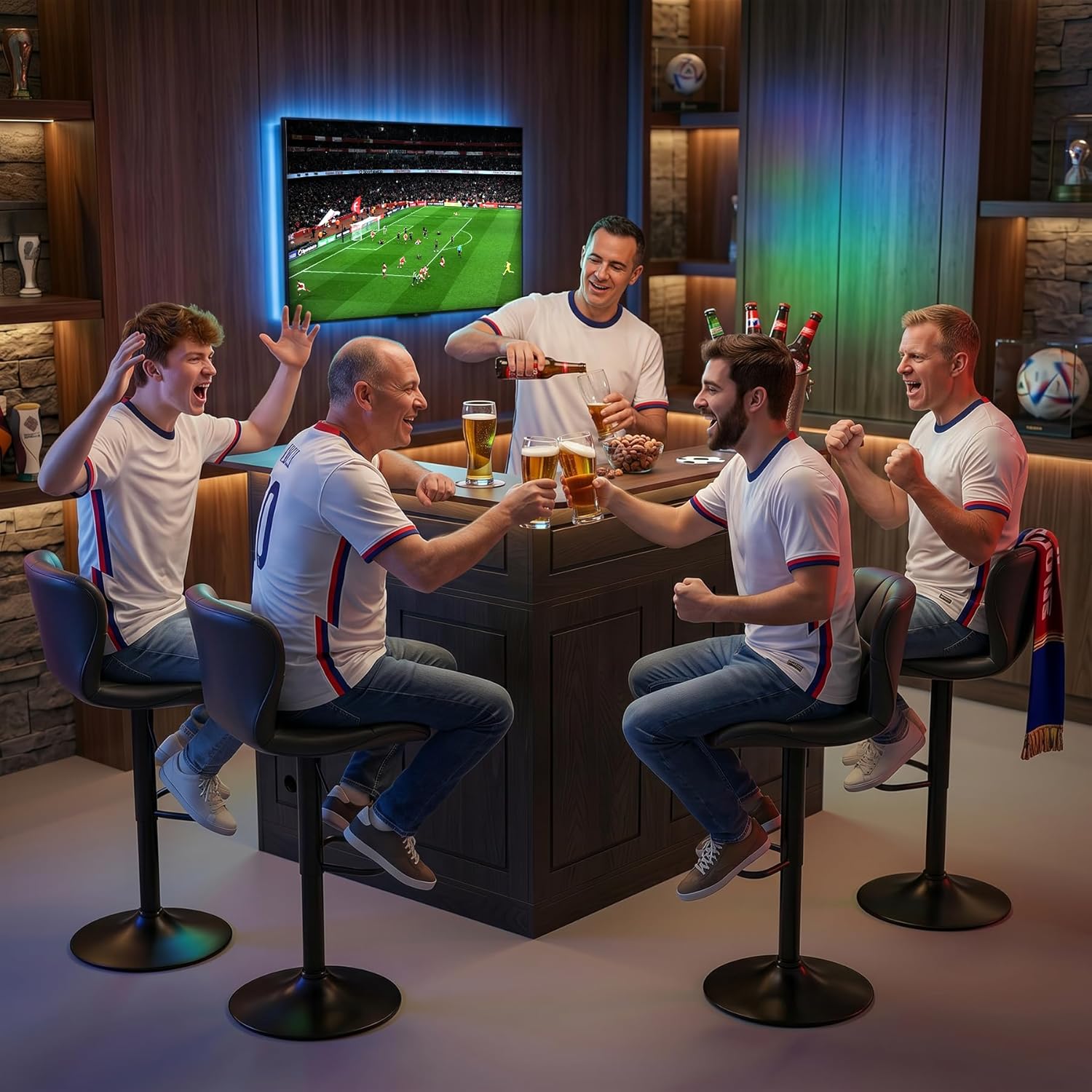 L Shaped Home Bar Unit With Fr - Home Bar And Fridge 리뷰 및 가격