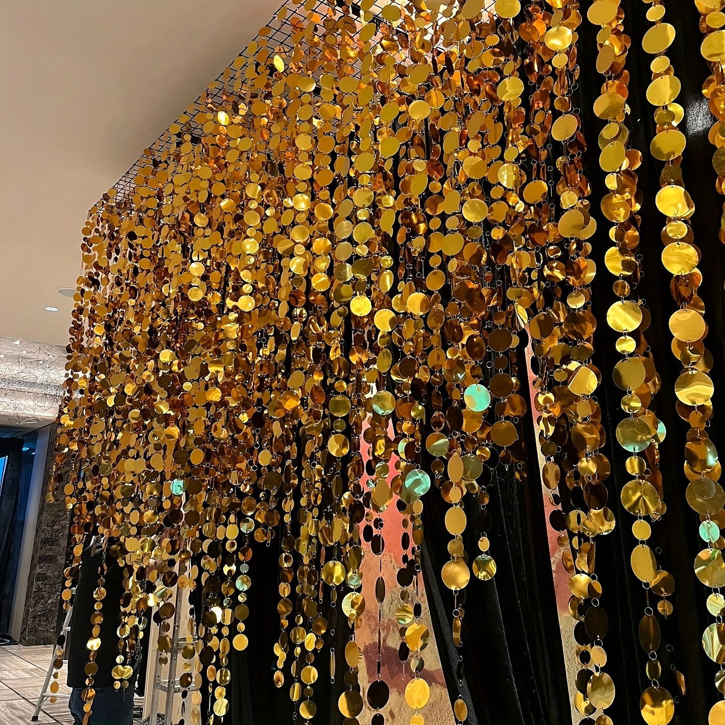 5PCS Circular Sequin Curtain H - Home Bargains 리뷰 및 가격