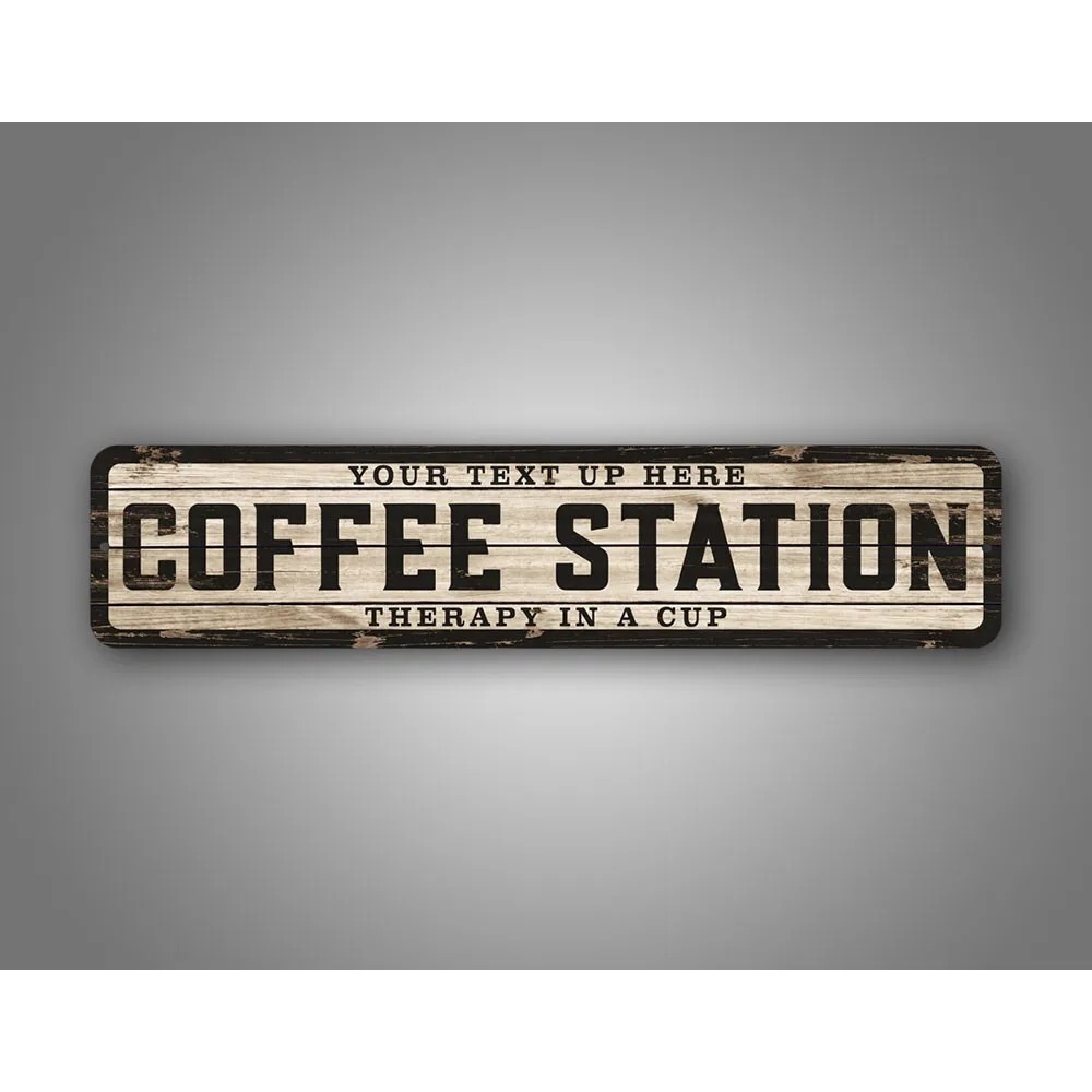 Custom Text Logo Weathered Woo - Home Bar And Coffee 리뷰 및 가격