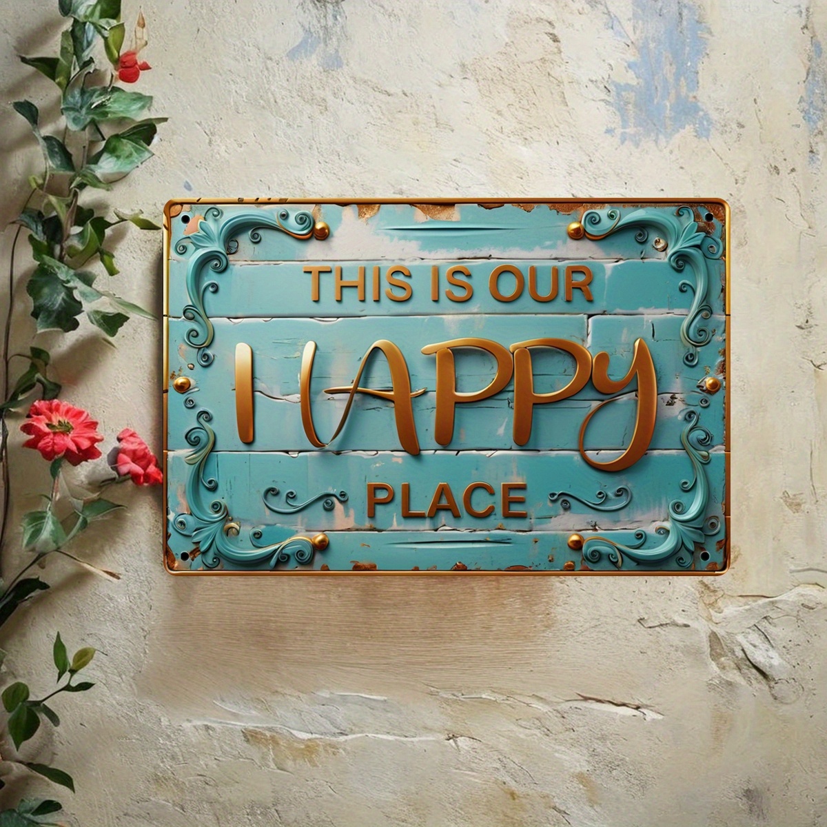 Vintage Metal Sign: This Is Ou - Home Bar And Coffee 리뷰 및 가격