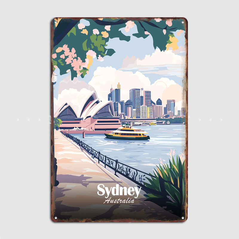 Sydney Australia Travel Poster - Home Bar Sydney 리뷰 및 가격