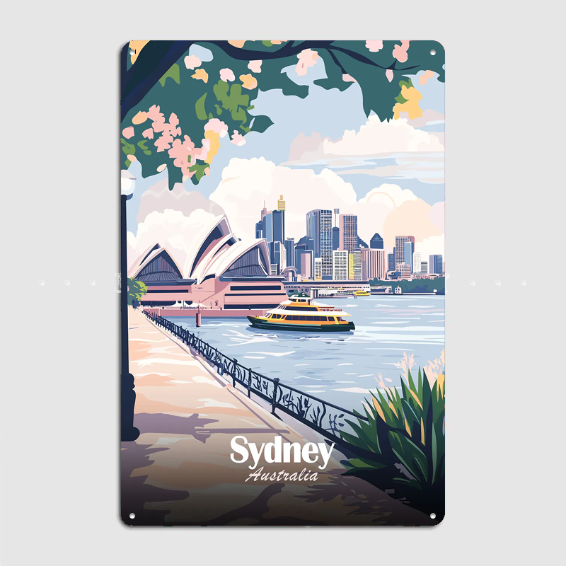 Sydney Australia Travel Poster - Home Bar Sydney 리뷰 및 가격