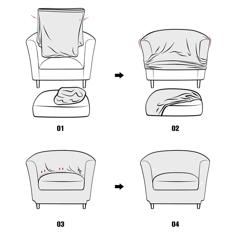 Solid Color Club Armchair Cove - Home Bar Seating 리뷰 및 가격