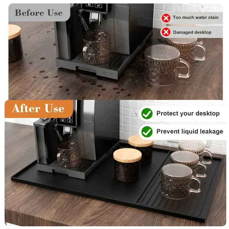 2-in-1 Silicone Coffee Bar Mat - Home Bar And Counter 리뷰 및 가격