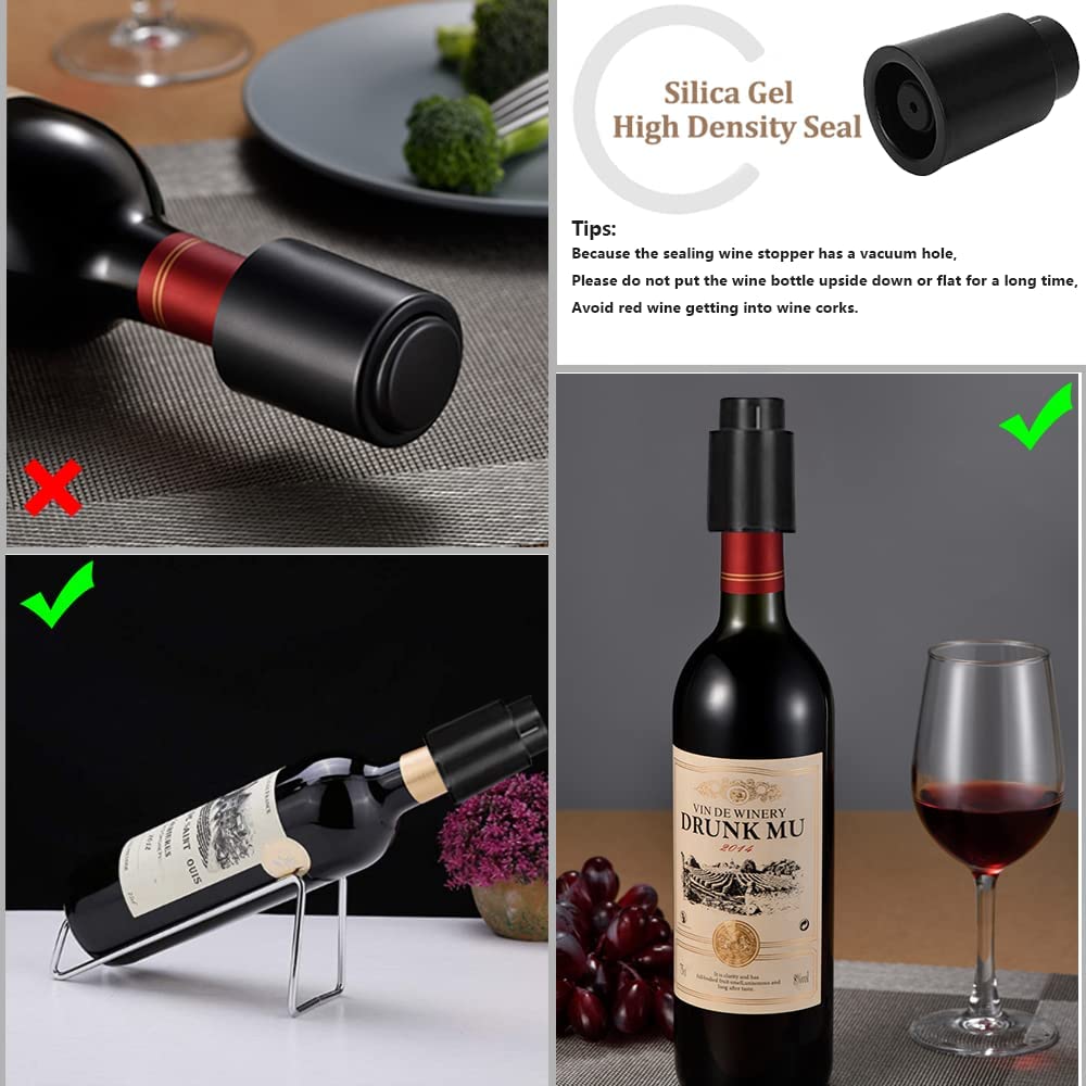 Vacuum Wine Bottle Stopper Sea - Wine Preservation Pump 리뷰 및 가격