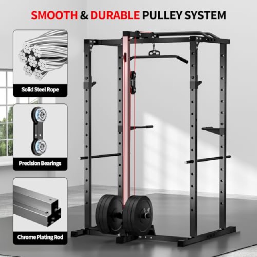 Home gym power rack with LAT p - Home Bar And Gym 리뷰 및 가격