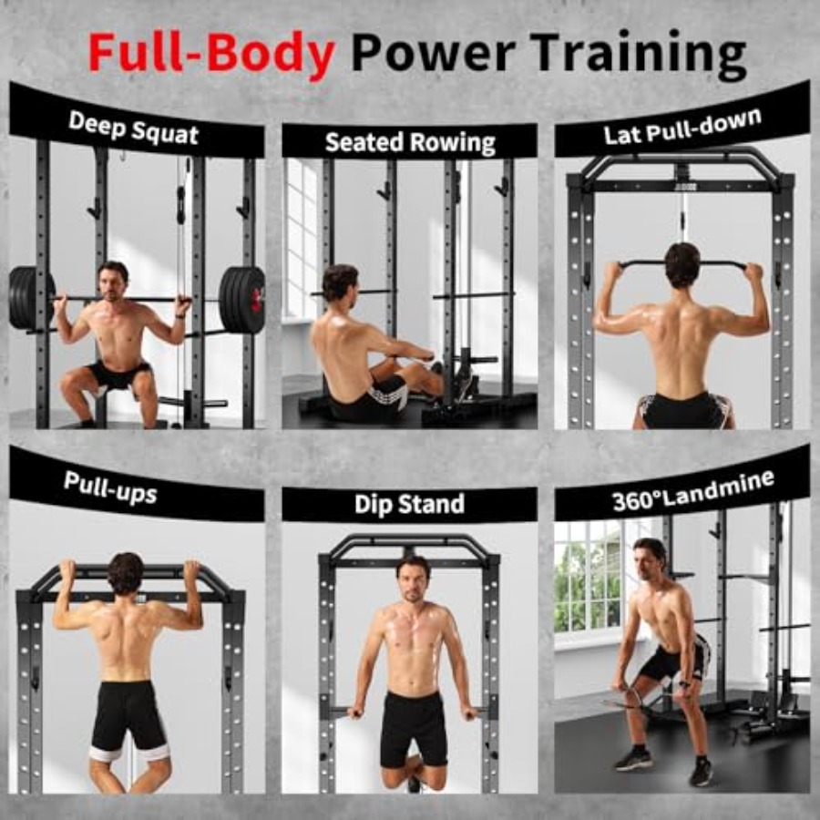 Home gym power rack with LAT p - Home Bar And Gym 리뷰 및 가격